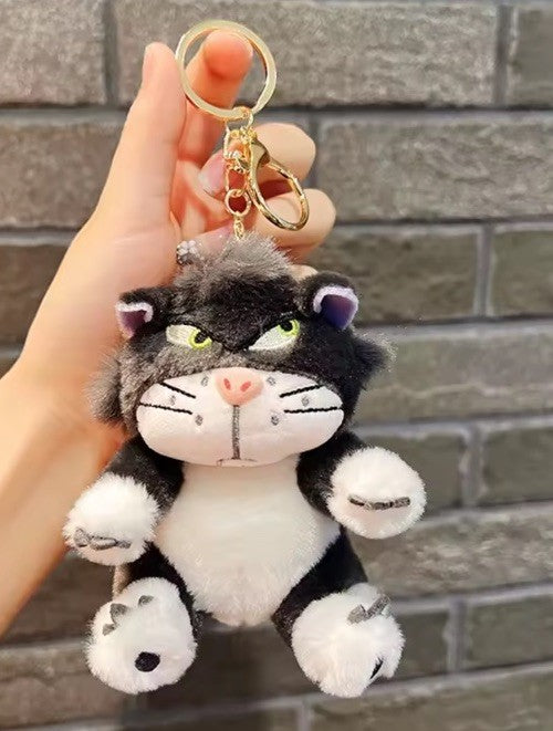 Disney Lucifer plush keychain/pendant
