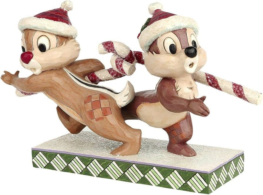 Disney Chip & Dale « La chasse aux bonbons » H12cm Jim Shore