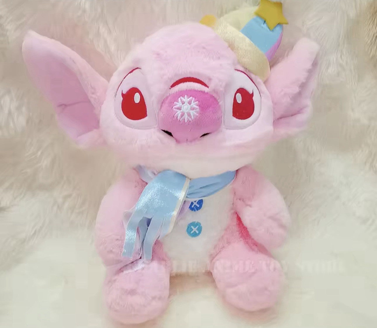 Disney Stitch ~ Peluche Ange Anniversaire 2025 (23 cm)