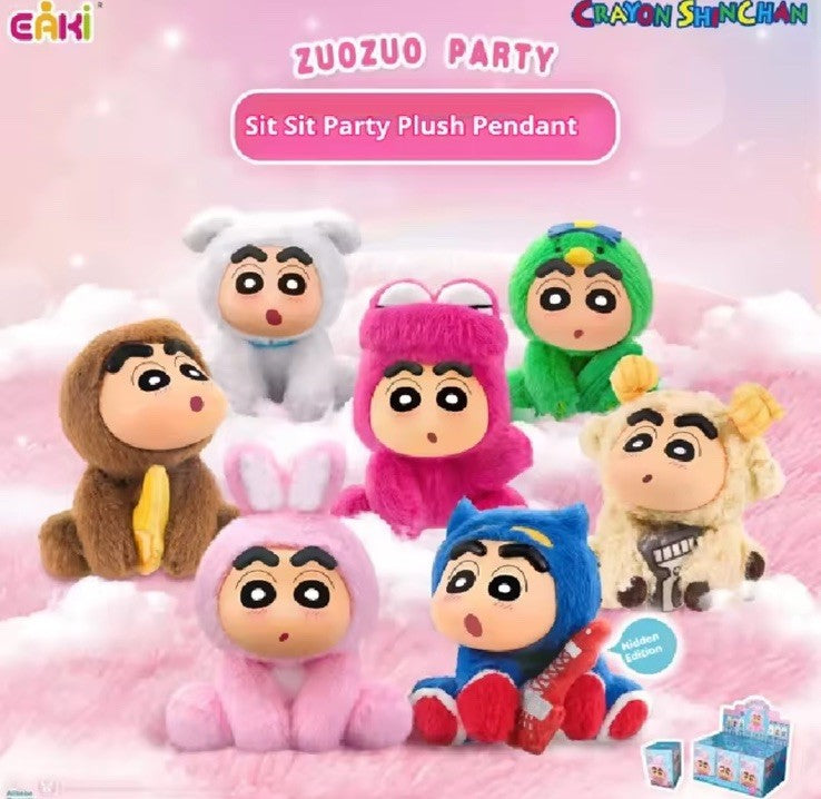 Pendentif original en boîte surprise KAYOU CRAYONSHINCHAN Zuozou Party