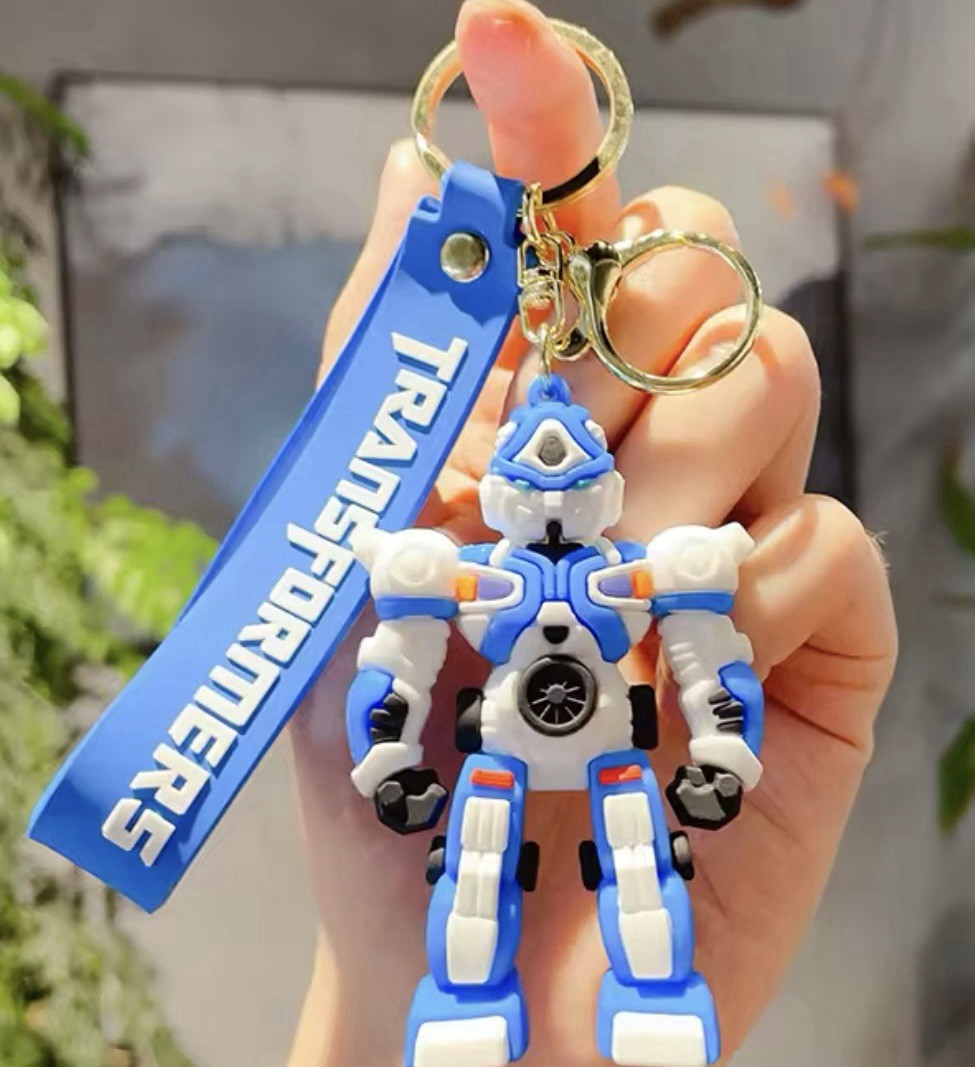 Transformers Blue/White Keychain
