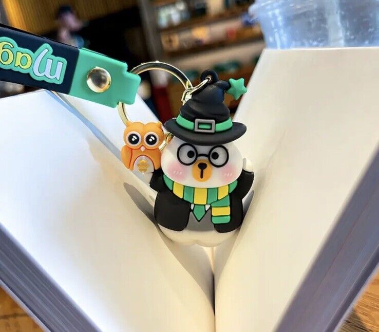 Harry Potter Slytherin Magic Bear Keychain