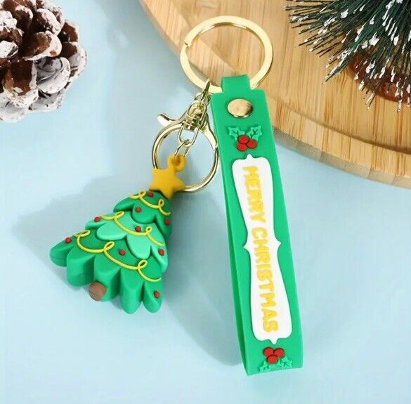 Christmas tree keychain - Christmas??