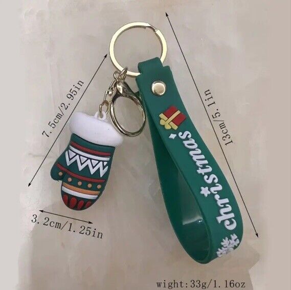 Porte-clés de Noël - gant ??