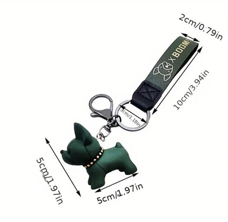 Sac à dos à porte-clés Bouledogue français