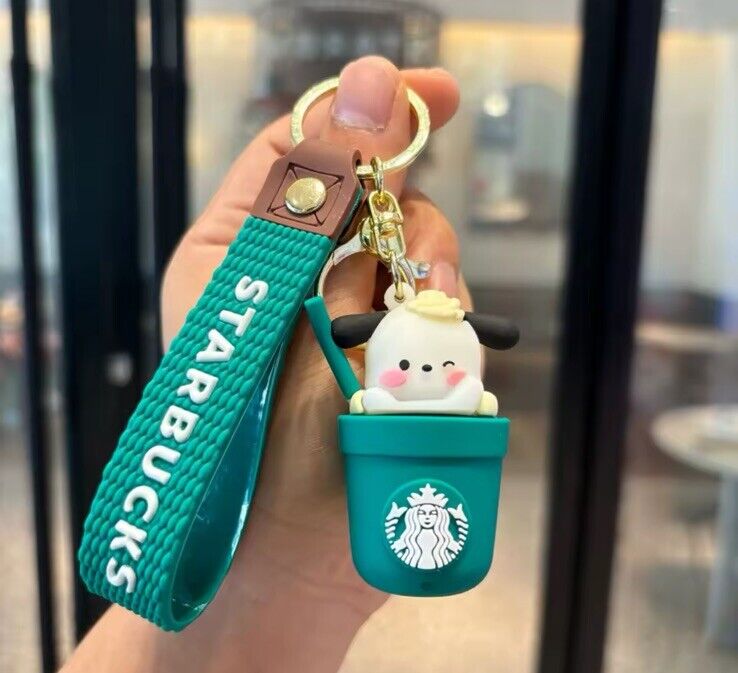 Porte-clés Starbucks Sanrio-pochacco