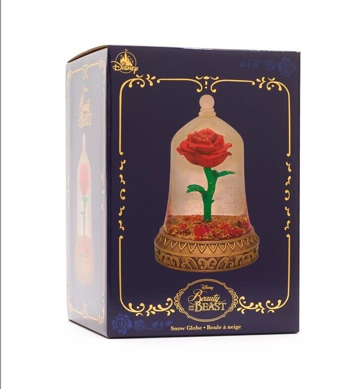 Disney Die Schöne und das Biest - Glasglocke mit verzauberter Rose