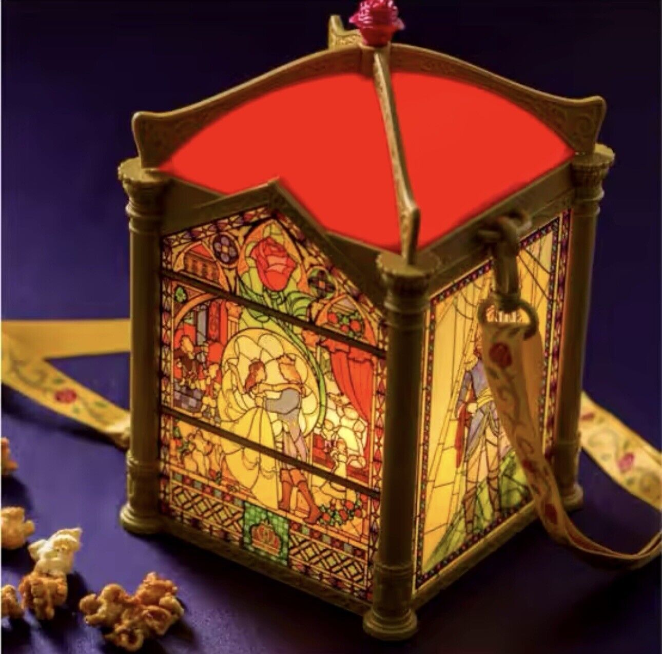 Disney Die Schöne Und Das Biest Popcorn Tasche mit LED