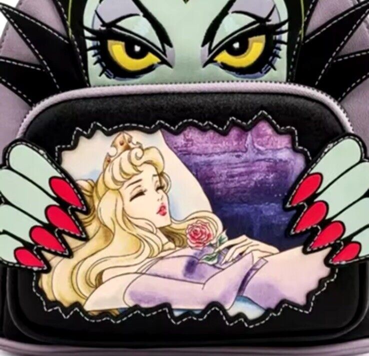 Disney Loungefly Maleficent Aurora Sleeping Beauty