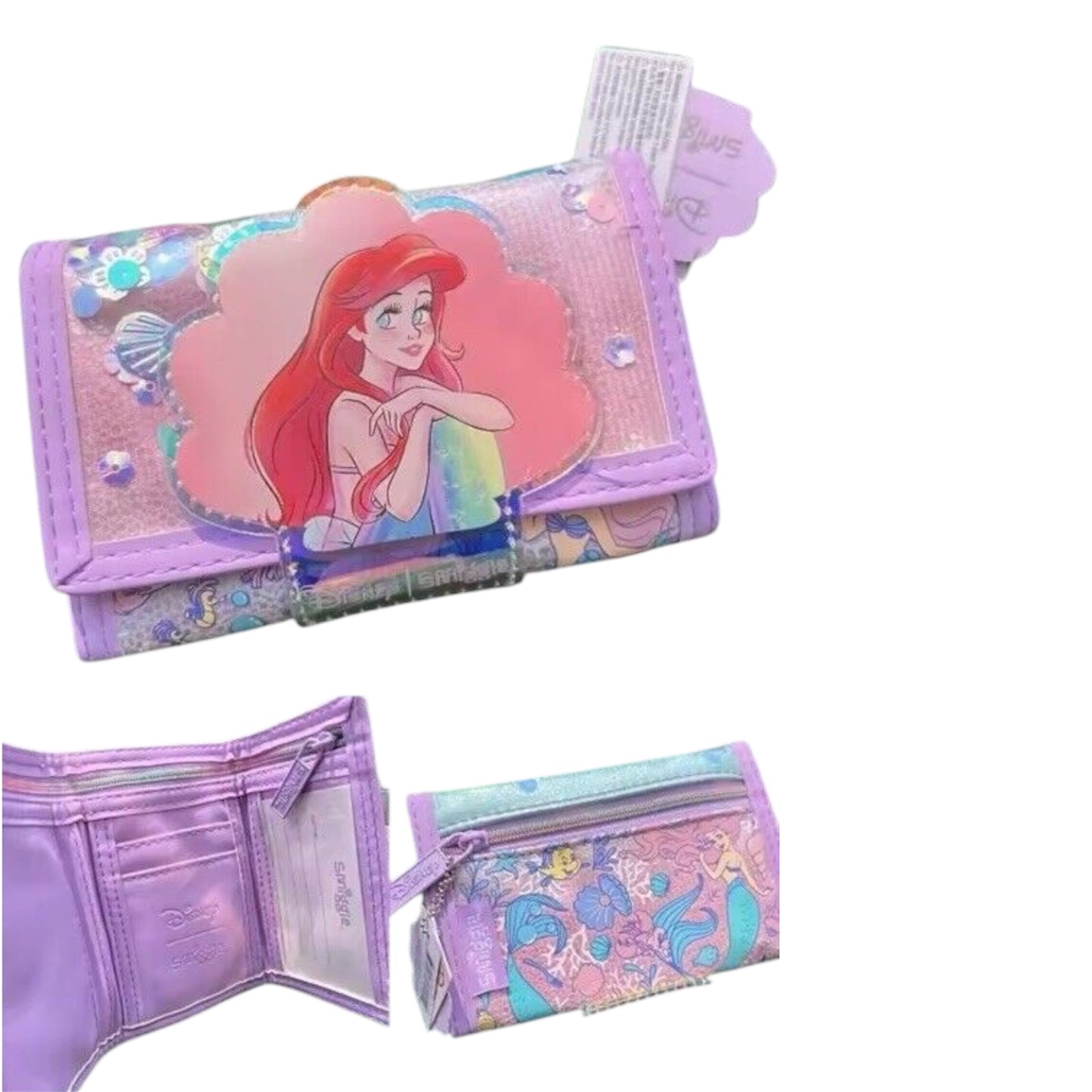Disney Ariel the Little Mermaid Children's Wallet Small