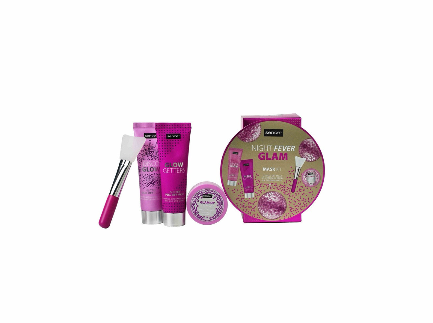 Sence NIGHT FEVER GLAM sence- GLOW GETTERS MASK KIT 2 x 20 ml e12M