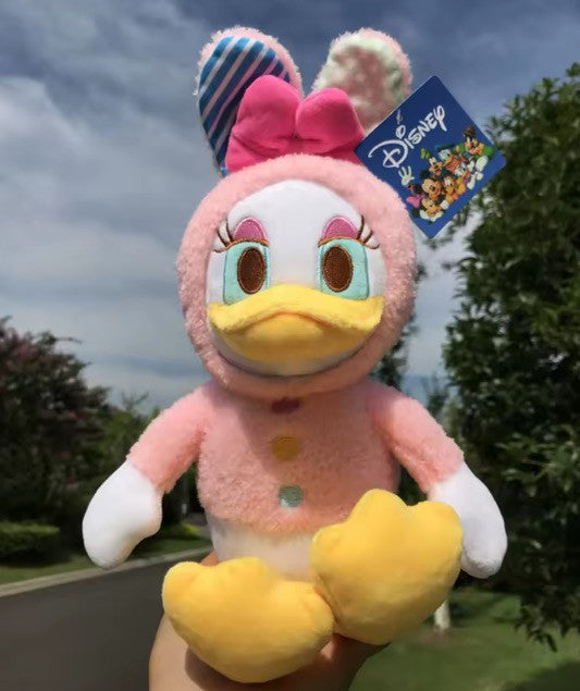 Peluche Daisy Duck de Pâques Disney avec ventouse 20 cm