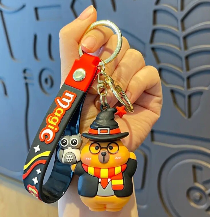 Porte-clés Ours Magique Harry Potter Gryffondor
