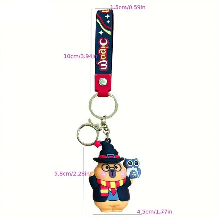 Porte-clés Ours Magique Harry Potter Gryffondor