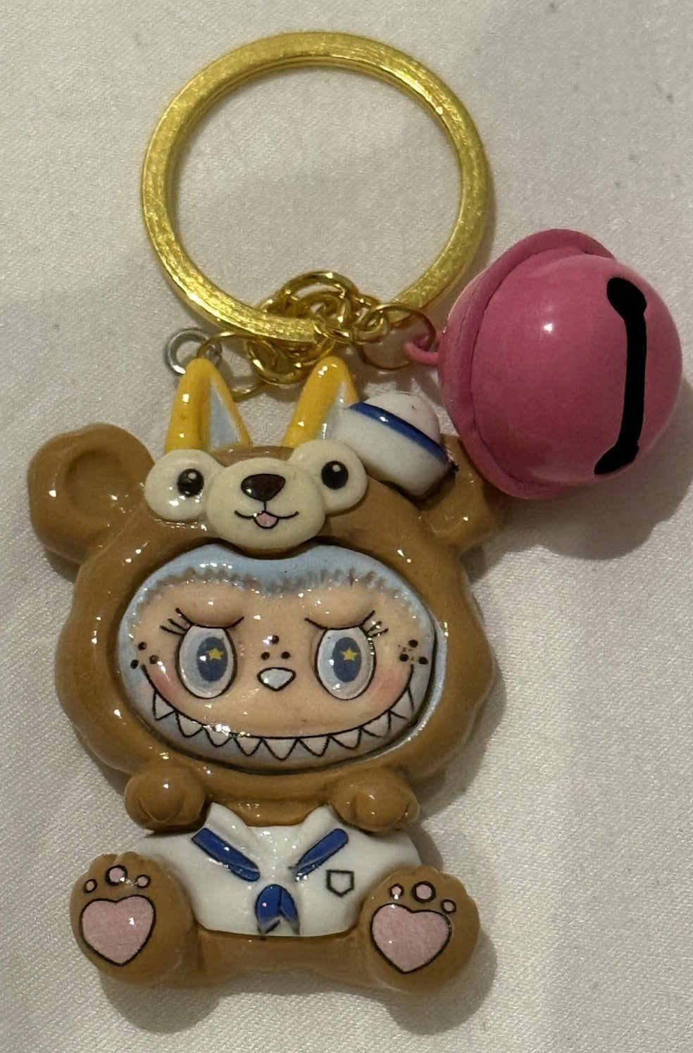 Lafufu Bear Keyring/Pendant