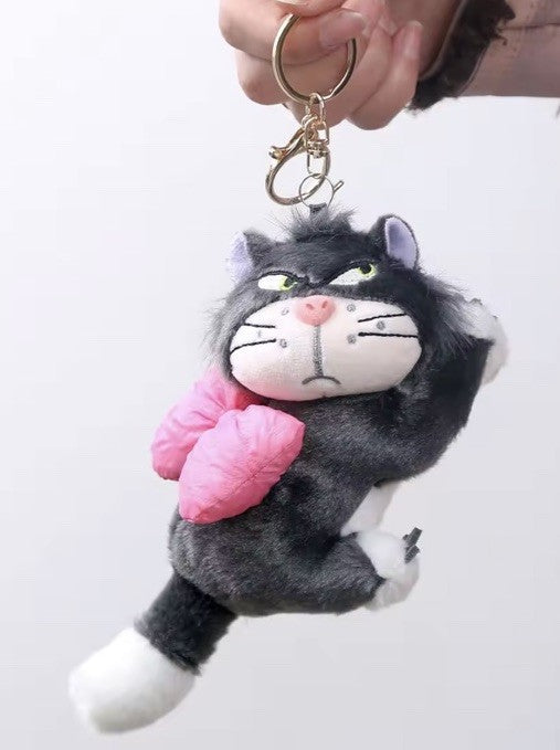 Disney Lucifer Keychain Plush Pendant