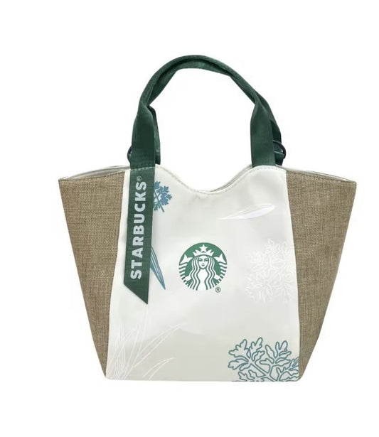 Sac Starbucks blanc/vert
