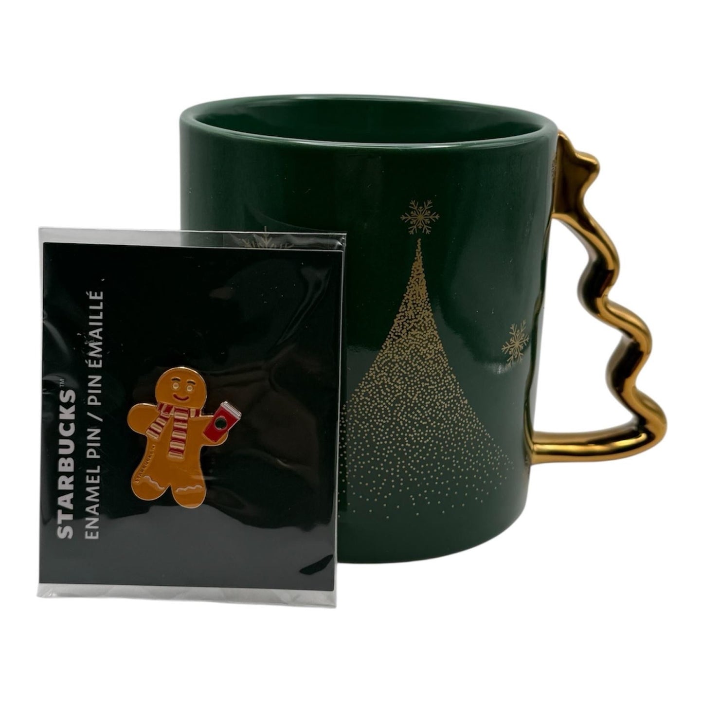 Mug de Noël Starbucks + 1 épingle à pain d'épice