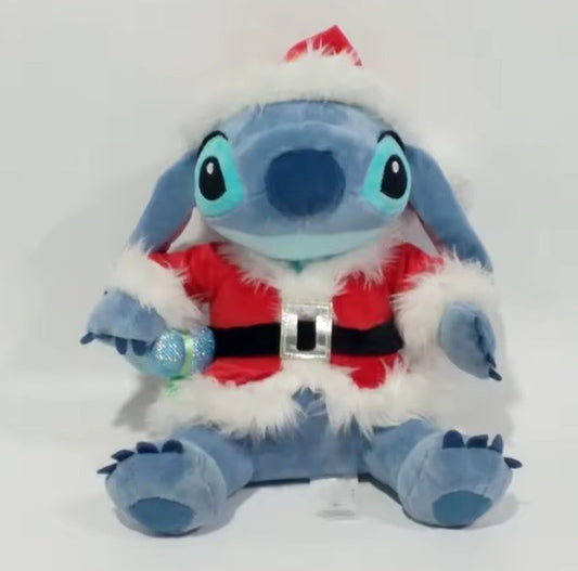 Peluche Disney Stitch Père Noël 35 cm