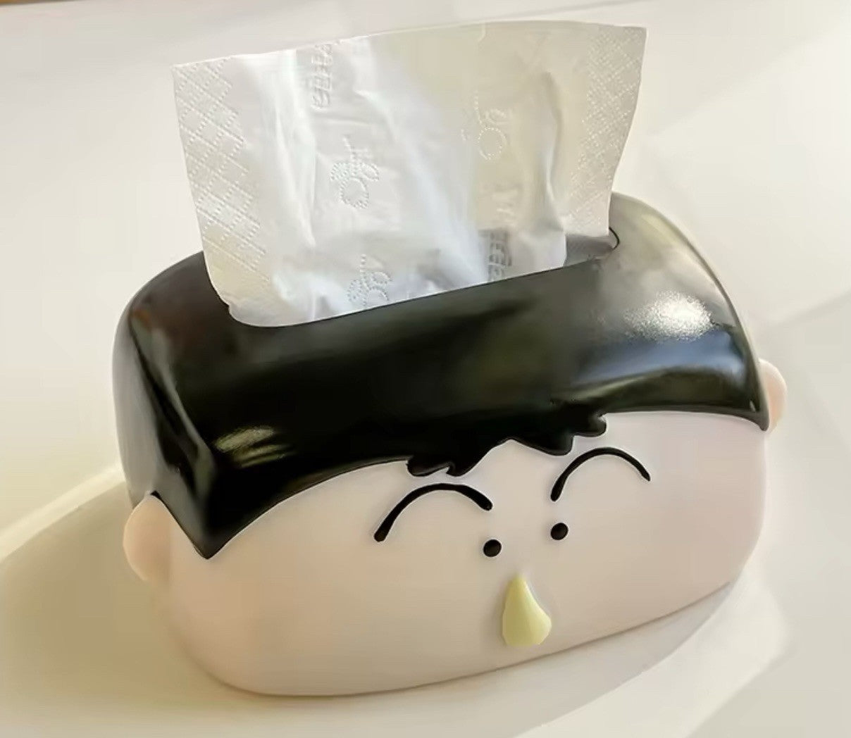 Boîte à mouchoirs Monsieur Nez qui coule / Petite boîte à mouchoirs