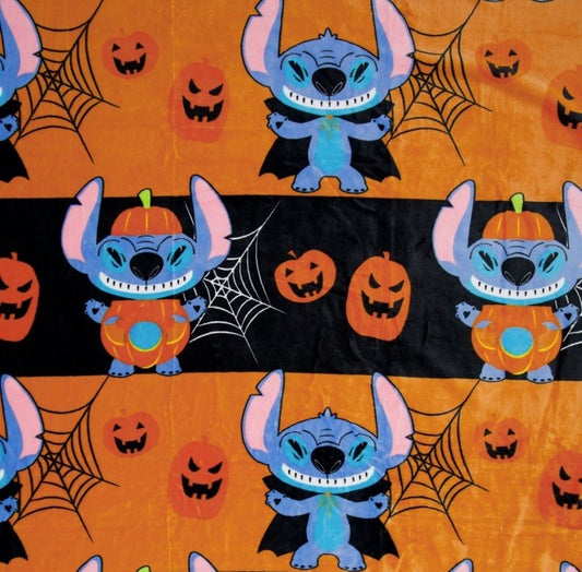Disney Stitch Halloween Blanket 152x178cm
