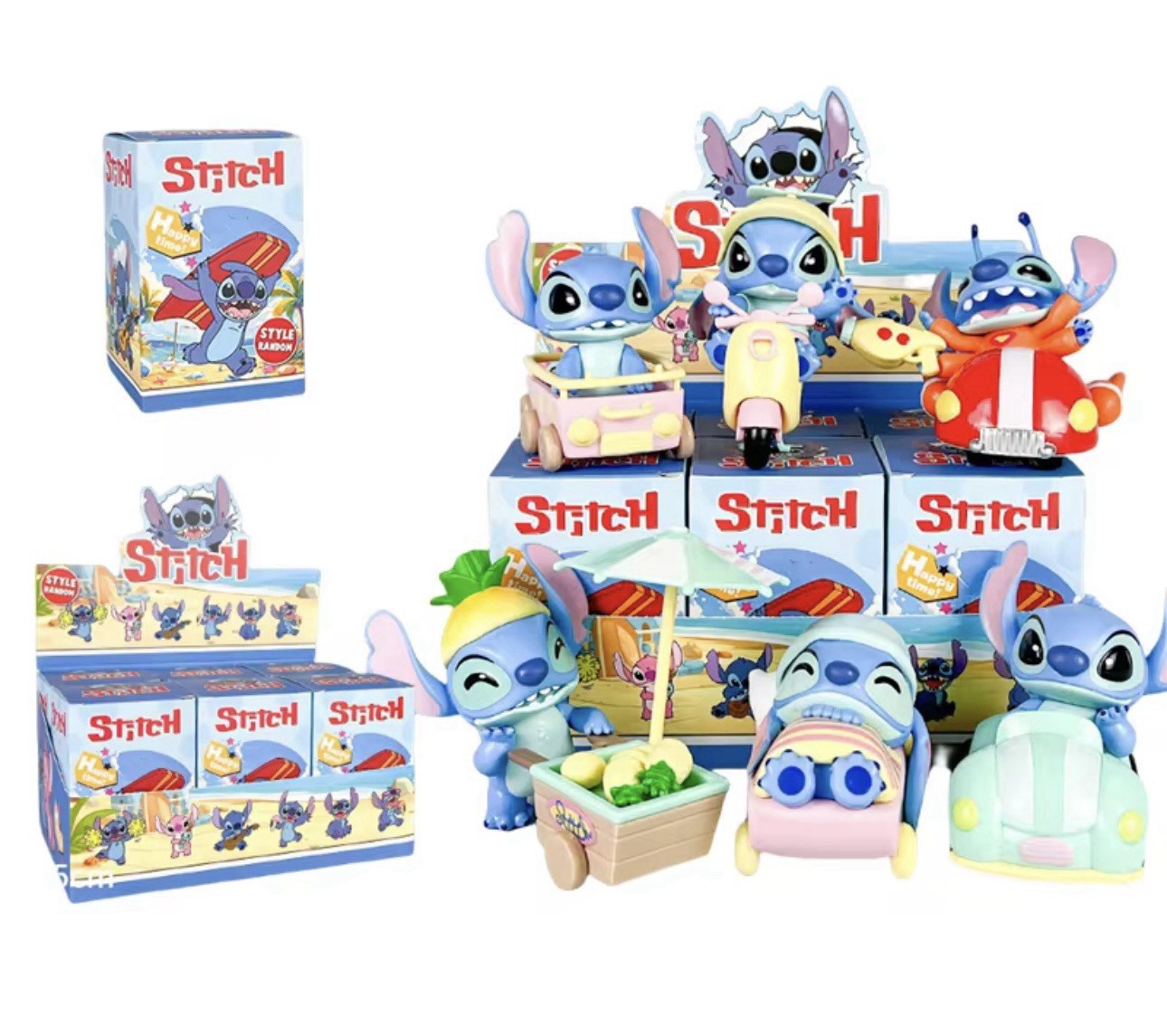 Figurine Disney Lilo &amp; Stitch Happy Time - Boîte surprise n° 1
