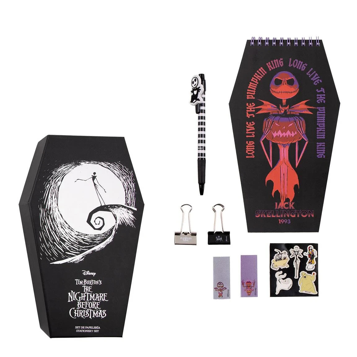 Disney Nightmare Before Christmas Notizblock-Set sarg