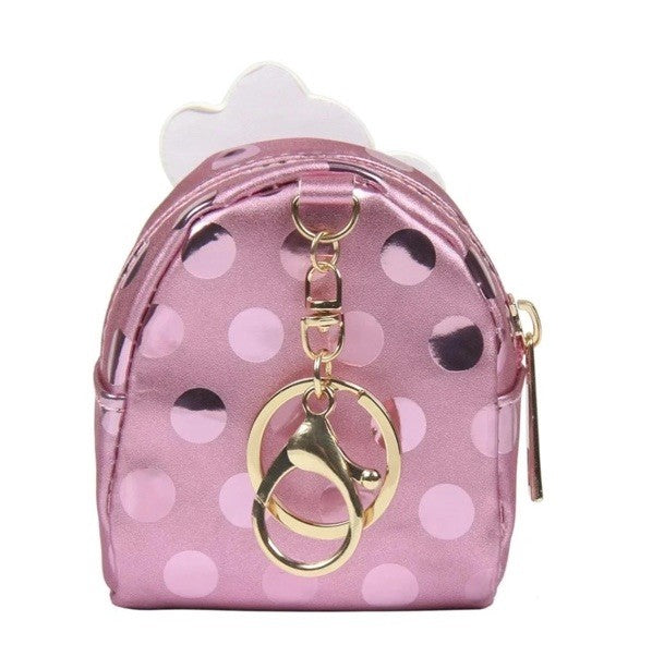 Disney Minnie Mouse Geldbeutel/Rucksack Klein Schlüsselanhänger/Anhänger Rosa