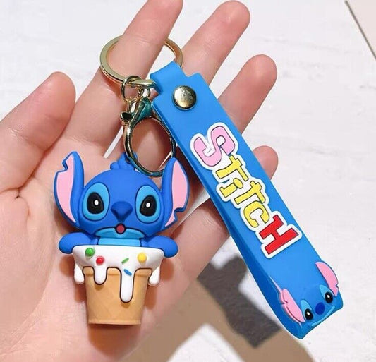 Porte-clés Stitch Glace