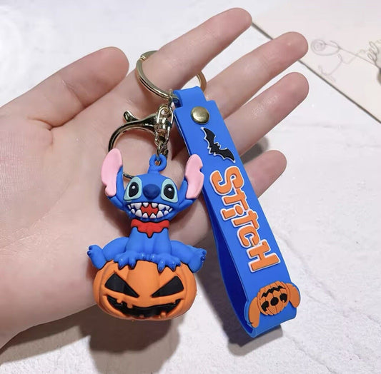 Disney Stitch~ Pumpkin Halloween schlüsselanhänger