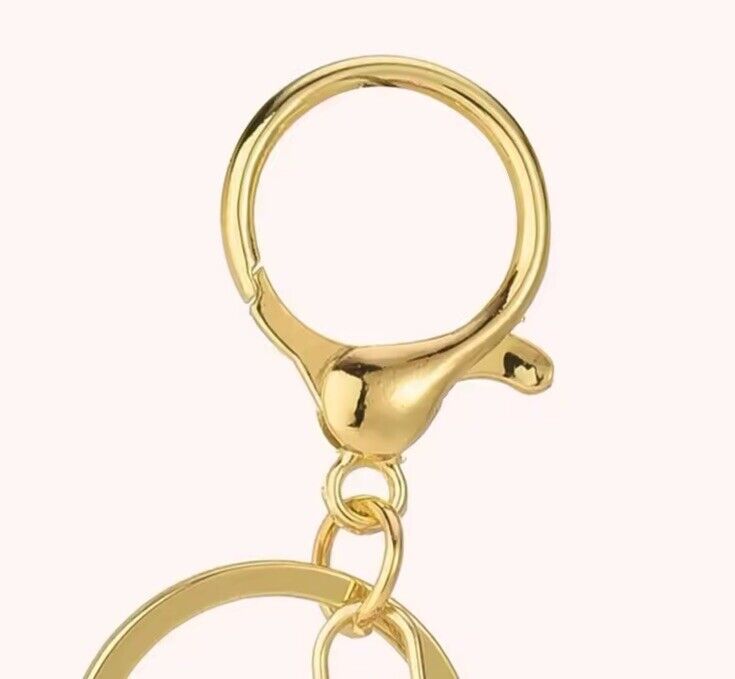 Disney Stitch shiny pink and purple keychain