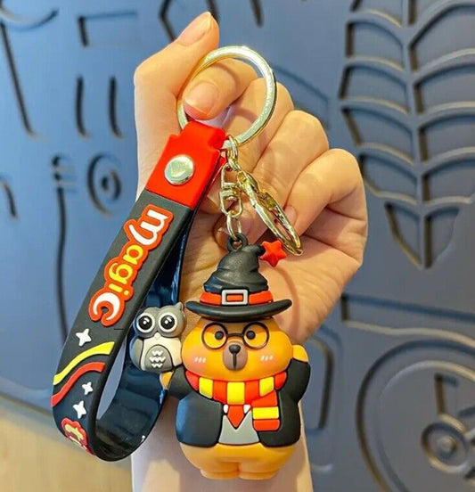 Porte-clés Ours Magique Harry Potter Gryffondor