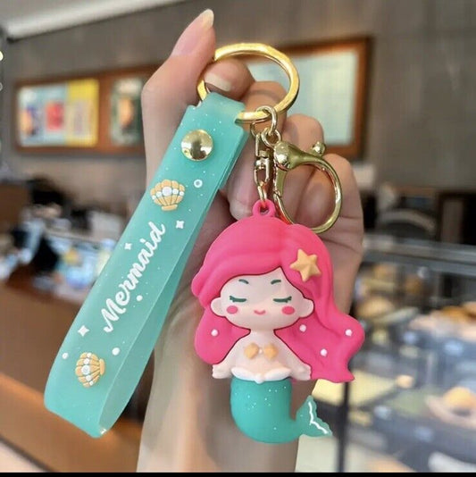 Sirènes / Porte-clés, breloques pour sacs, décorations pour voitures, sacs d'école