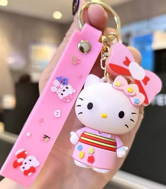 Porte-clés kimono Kitty (Hello Kitty)