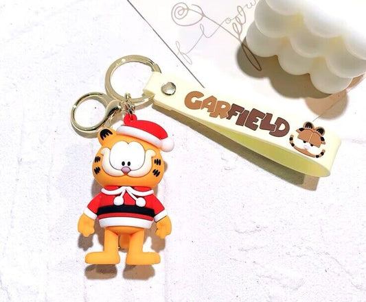 Porte-clés Garfield de Noël