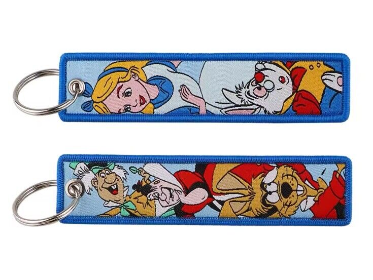 Alice in Wonderland keychain