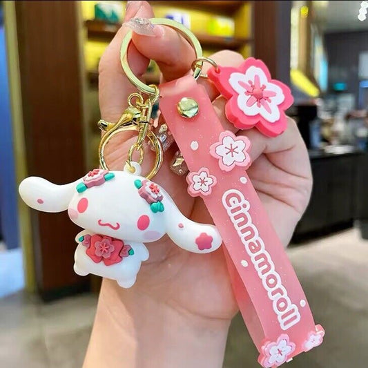 Porte-clés Sanrio Cinnamon Roll Sakura