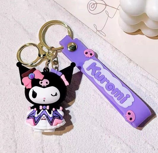 Kuromi keychains