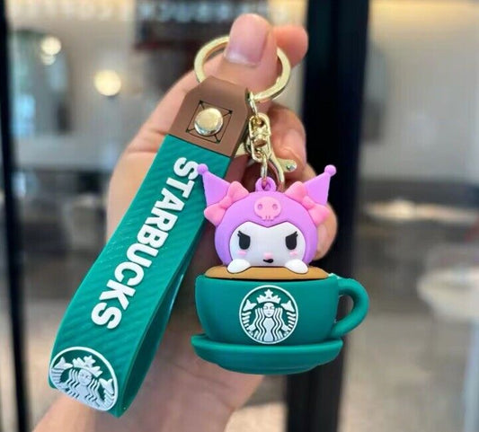 Porte-clés Starbucks Sanrio Kuromi