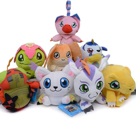 Digimon Keychains/Bag Charms Assorted 11cm