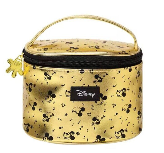 Disney Mickey Mouse Gold Cosmetic Bag - Toiletry Bag