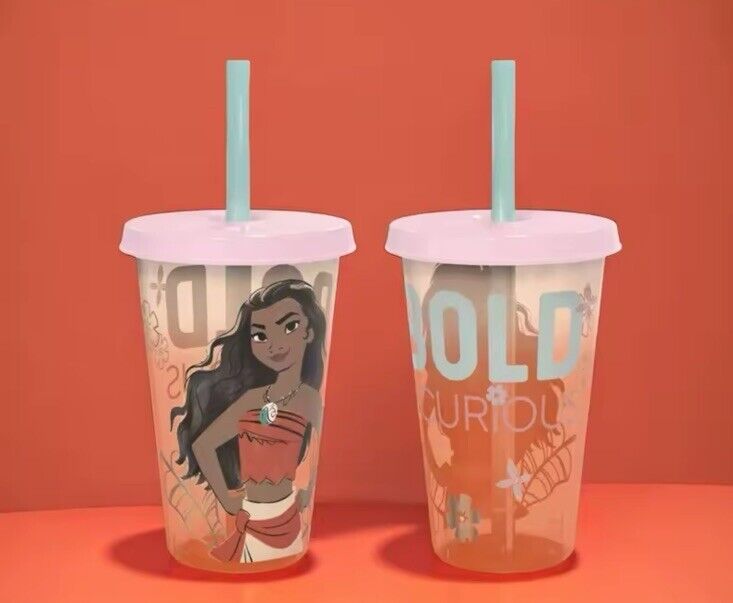 Disney Princess Straw Tumblers 4-Set 16.5 oz