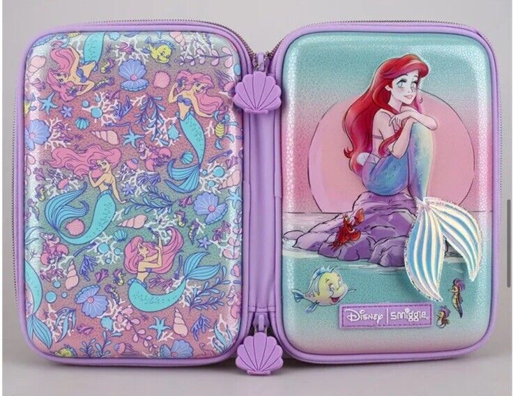 Disney Smuggle Ariel The Little Mermaid pencil case 22x15x6
