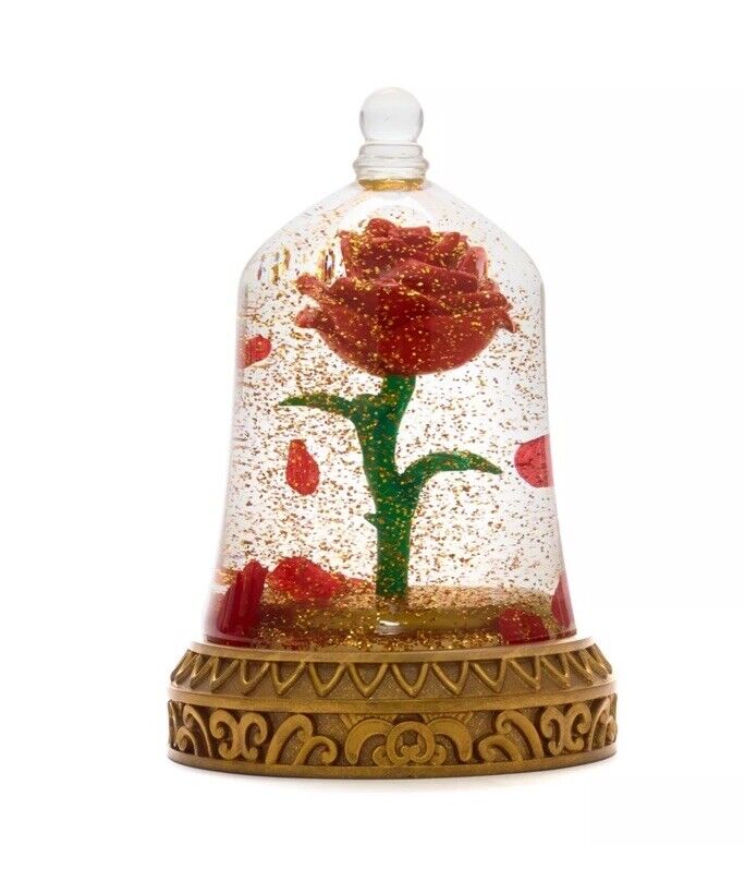 Disney Die Schöne und das Biest - Glasglocke mit verzauberter Rose