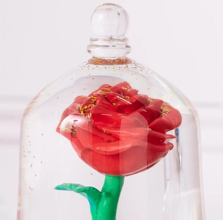 Disney Die Schöne und das Biest - Glasglocke mit verzauberter Rose
