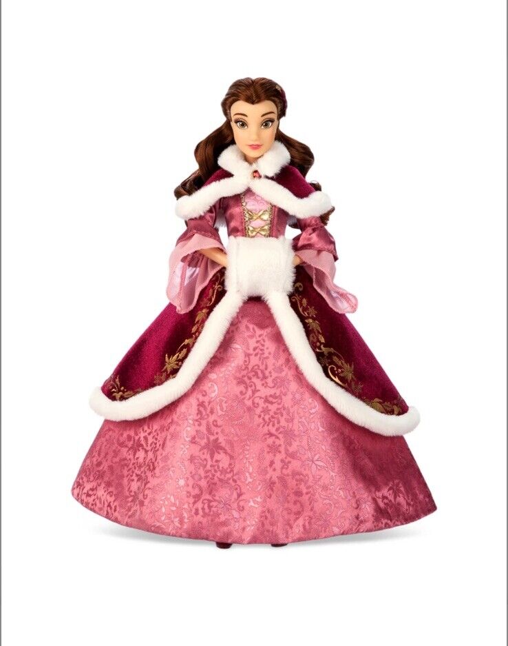 Poupée Belle de La Belle et la Bête, édition spéciale Noël