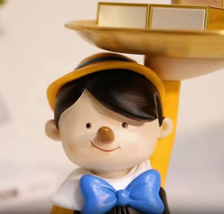 Disney Pinocchio Dekotablett Haltung Statue