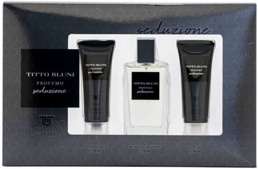 TITTO BLUNI Profumo Seduzione Coffret Cadeau pour Hommes