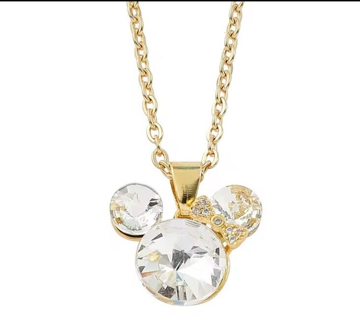 Disney Minnie Maus Kette Weiß Inklusive Box