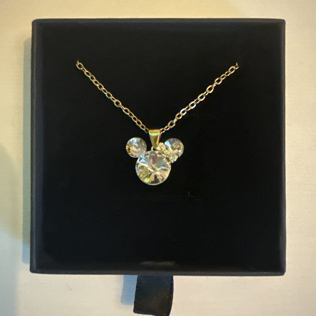 Disney Minnie Maus Kette Weiß Inklusive Box